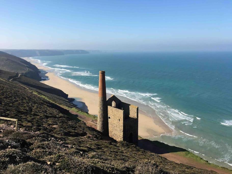 St Agnes Perfect Location, Hot Tub, Sea Views, Gym St Agnes (Cornwall) Exterior foto